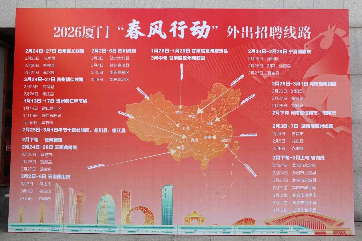 20260227083238-69a156a6ed2c0.jpg 福建厦门:“春风”送岗聚鹭岛,工会护航促就业