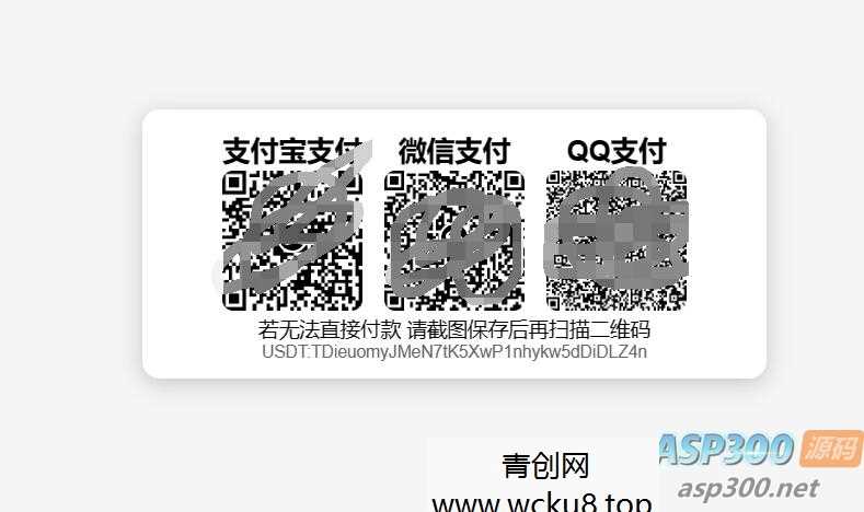 Payment Code源码实现多钱包收款码的自适应网页源码网赚项目-副业赚钱-互联网创业-资源整合歪妹网赚