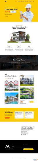 房地产建筑开发商网站源码 html5模板网赚项目-副业赚钱-互联网创业-资源整合歪妹网赚