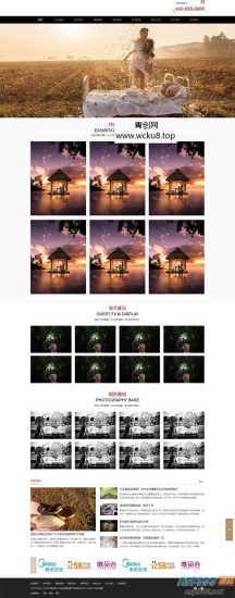 (自适应手机端)pbootcms响应式婚纱摄影网站模板 婚庆服务类网站源码网赚项目-副业赚钱-互联网创业-资源整合歪妹网赚