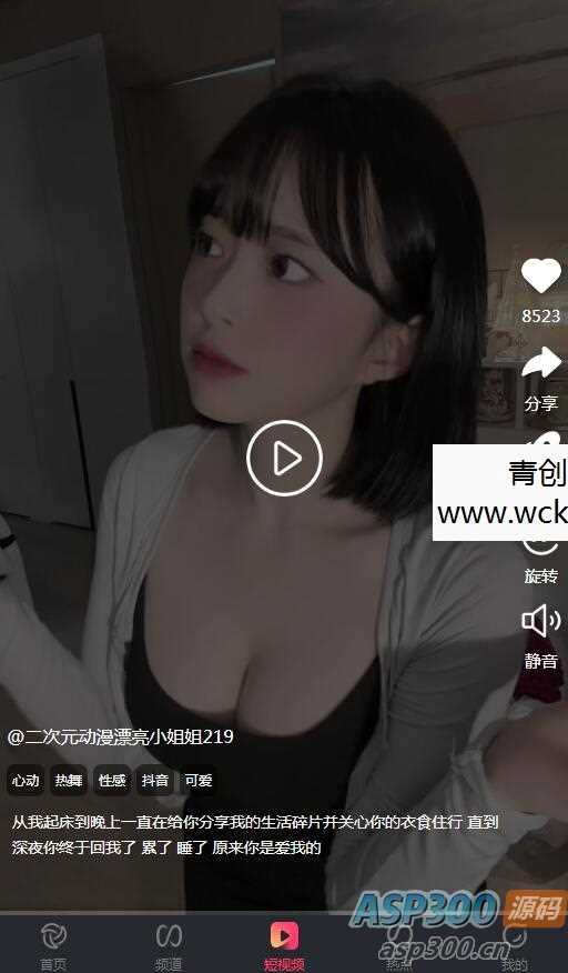 苹果CMS V10_香蕉视频_二开苹果cms视频网站源码模板