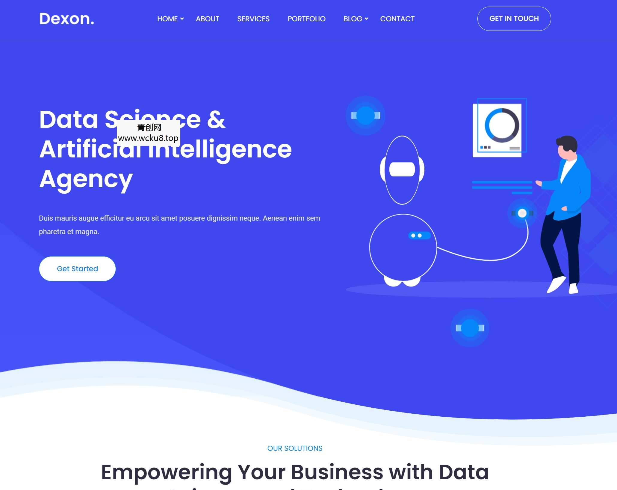 104套官网源码静态html页面APP下载页面html源码 现代化企业官网源码