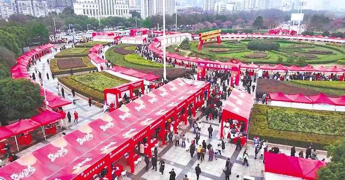 湖北咸宁“双春”启幕：春风送岗、春归兴业