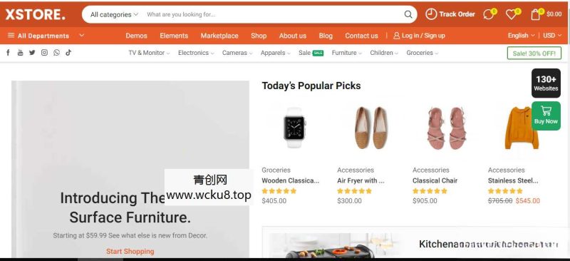 WordPress主题–Xstore v9.5.1 Woocommerce主题 破解版网赚项目-副业赚钱-互联网创业-资源整合歪妹网赚