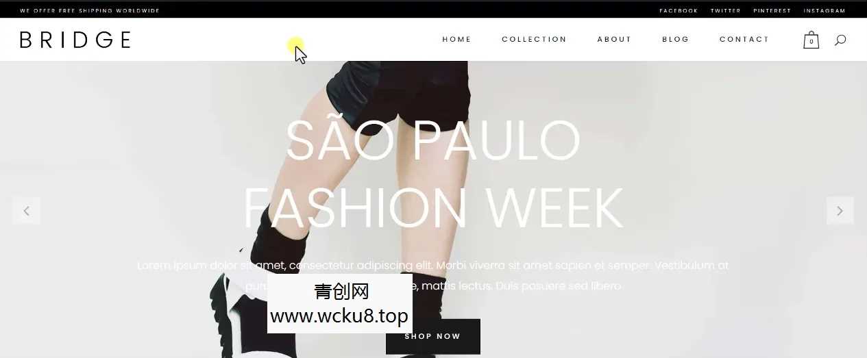 WordPress商城主题Bridge主题 v30.1外贸独立站模板 含demo插件